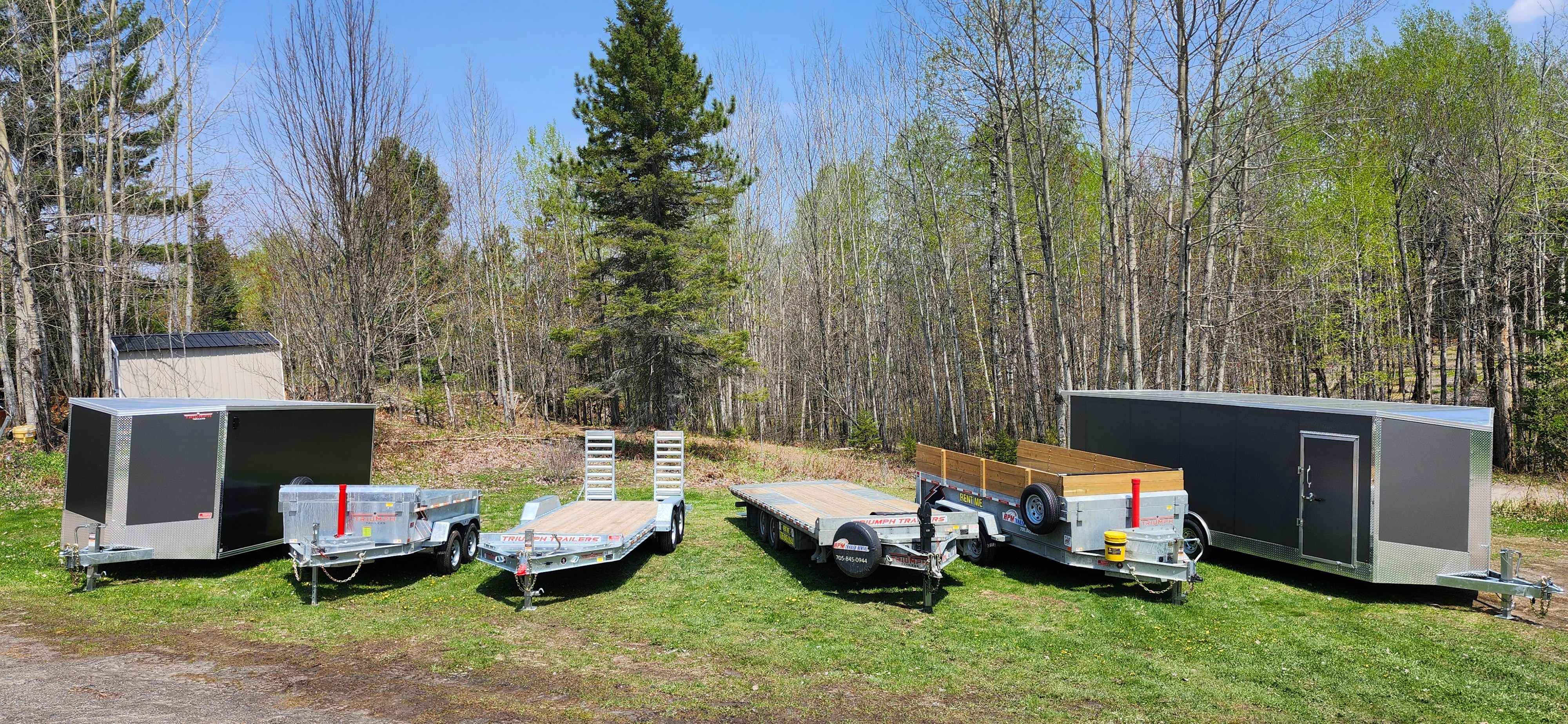 RPM Trailer Rental - Complete trailer fleet lineup