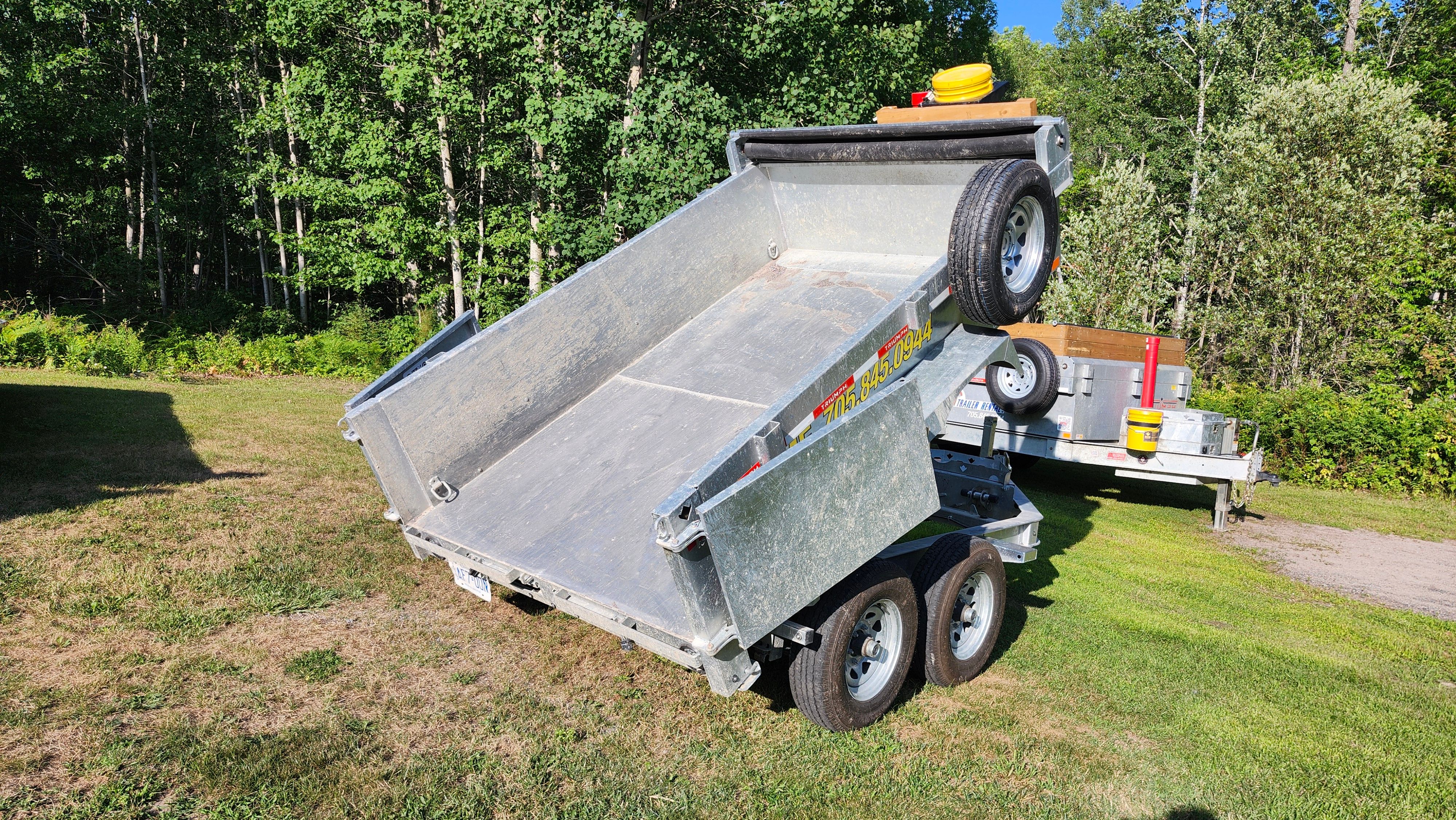 72" x 10' Dump Trailer view 4