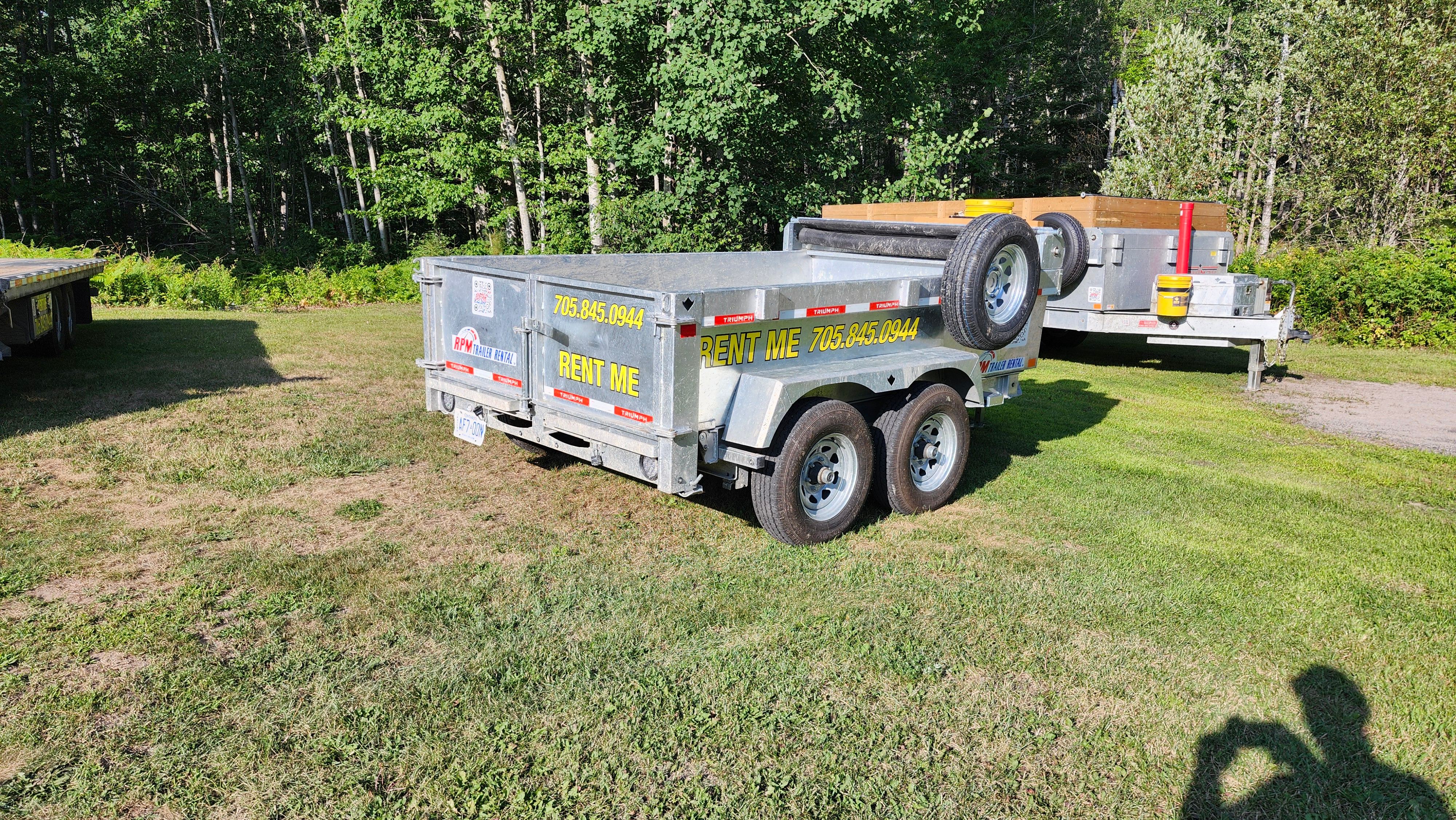 72" x 10' Dump Trailer