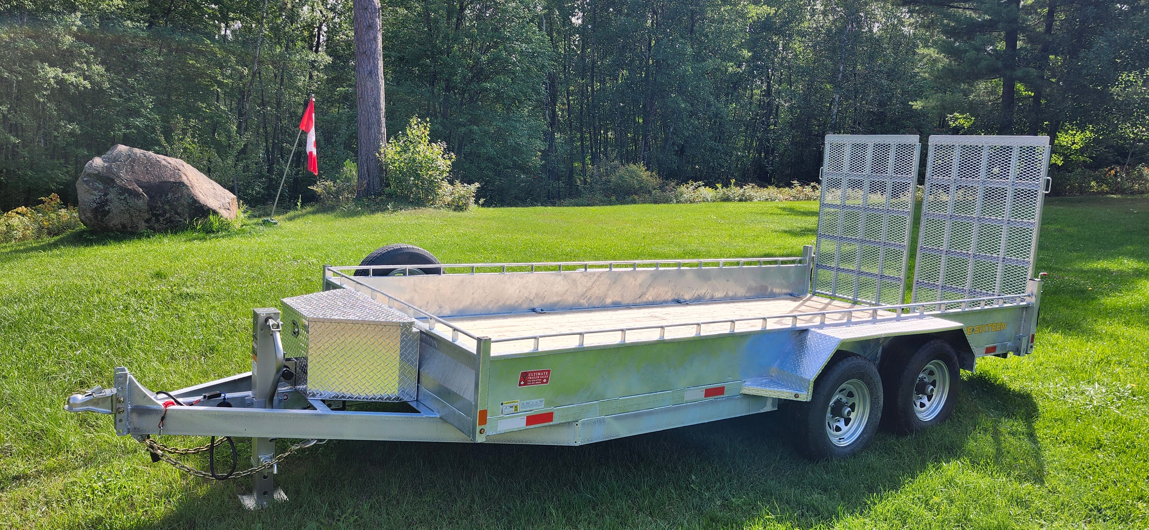 Utility Trailers available for rent in Callander Ontario - RPM Trailer Rental